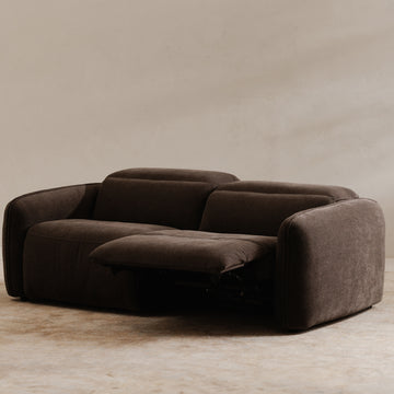 Eli Dusk Grey Power Recliner Sofa - Ornate Home