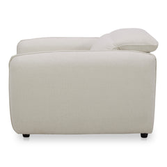 Eli Warm White Power Recliner Chair - Ornate Home