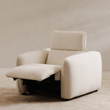Eli Warm White Power Recliner Chair - Ornate Home
