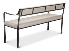 Eliana White Bench - Ornate Home