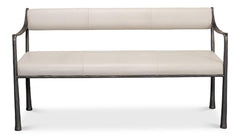Eliana White Bench - Ornate Home