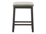 Elias Gray Counter Height Stool (Set of 2) - Ornate Home