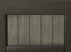 Elias Gray/Gunmetal Counter Height Table - Ornate Home