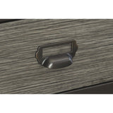 Elias Gray/Gunmetal Counter Height Table - Ornate Home