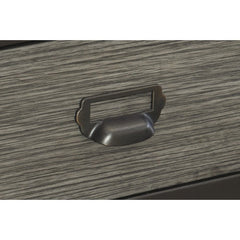 Elias Gray/Gunmetal Counter Height Table - Ornate Home