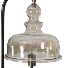 Elieser Brass/Bronze Industrial Floor Lamp - Ornate Home