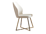 Marsel Cream Dining Room Set (Consol With Mirror & Dining Table & 6 Dining Chair)