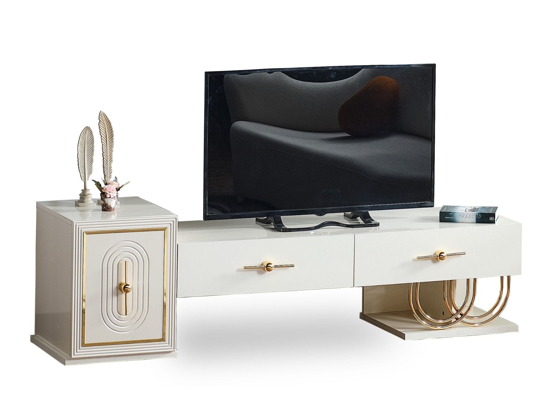 Marsel Cream Tv Stand
