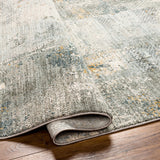 Elina Textured Abstract Rug with Fringes - Ornate Home