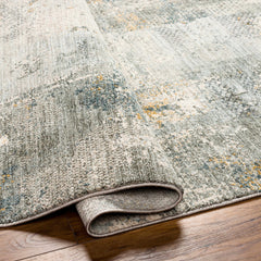 Elina Textured Abstract Rug with Fringes - Ornate Home