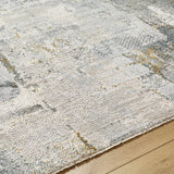 Elina Textured Abstract Rug with Fringes - Ornate Home