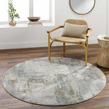 Elina Textured Abstract Rug with Fringes - Ornate Home