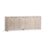 Elina Vanilla Grove 6 Door Cabinet - Ornate Home