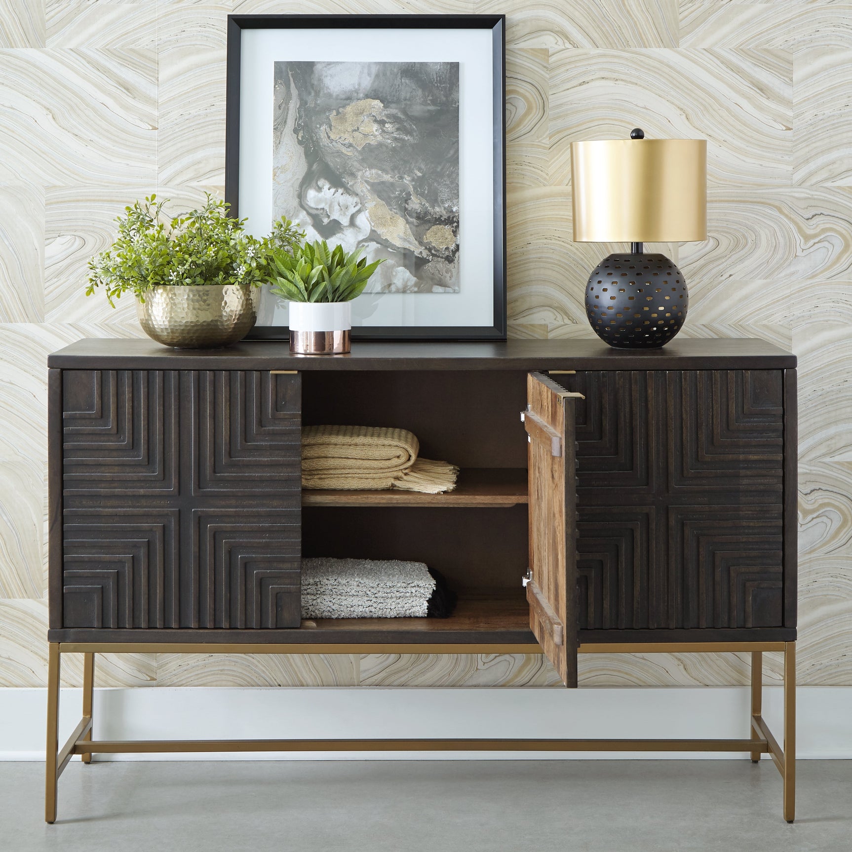 Elinmore Accent Cabinet (Online Special Price) - Ornate Home