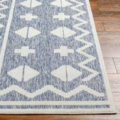 Elio Blue Outdoor Rug - Clearance - Ornate Home