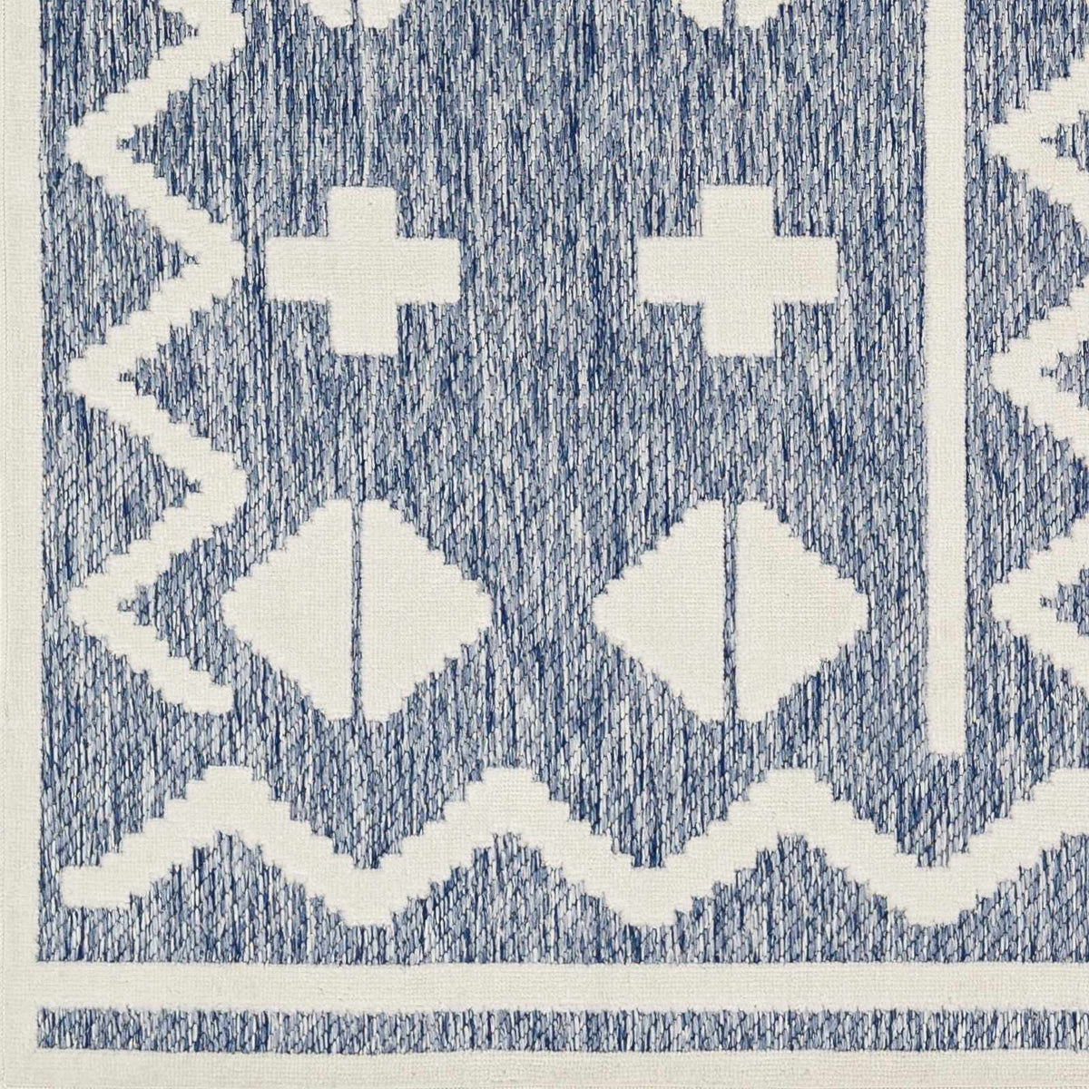 Elio Blue Outdoor Rug - Clearance - Ornate Home