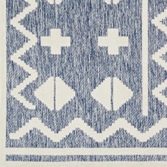 Elio Blue Outdoor Rug - Clearance - Ornate Home