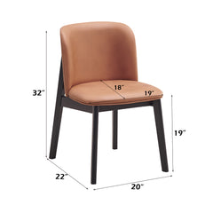 Eliora Camel Side Chair - Ornate Home