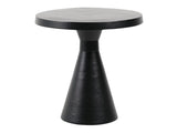 Elisand Antique Black Side Table - Ornate Home