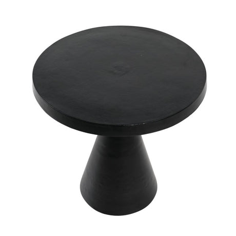 Elisand Antique Black Side Table - Ornate Home