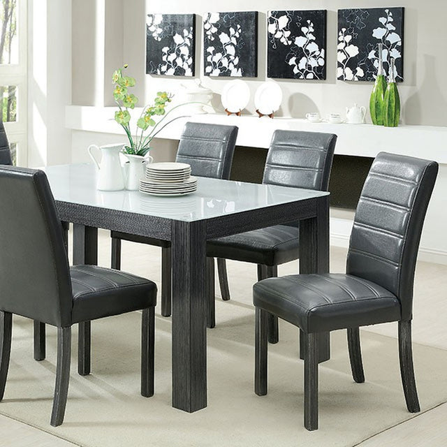 Elise Gray Dining Table - Ornate Home