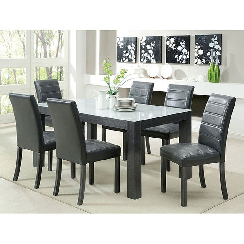 Elise Gray Dining Table - Ornate Home