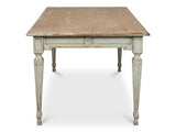 Elise Green Dining Table - Ornate Home