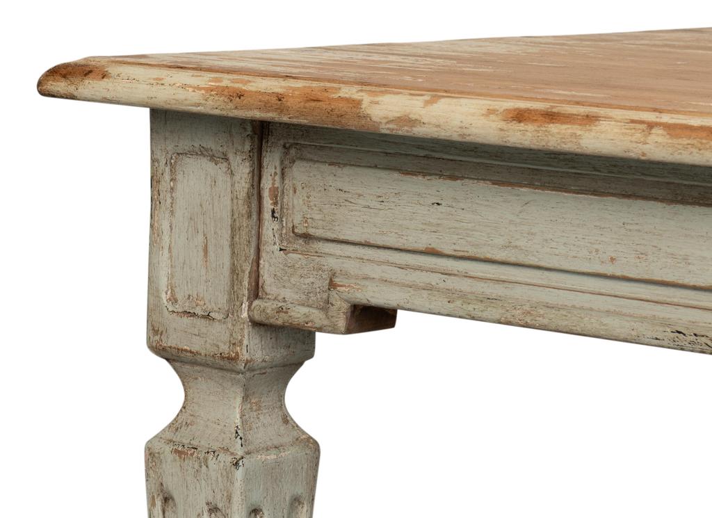 Elise Green Dining Table - Ornate Home
