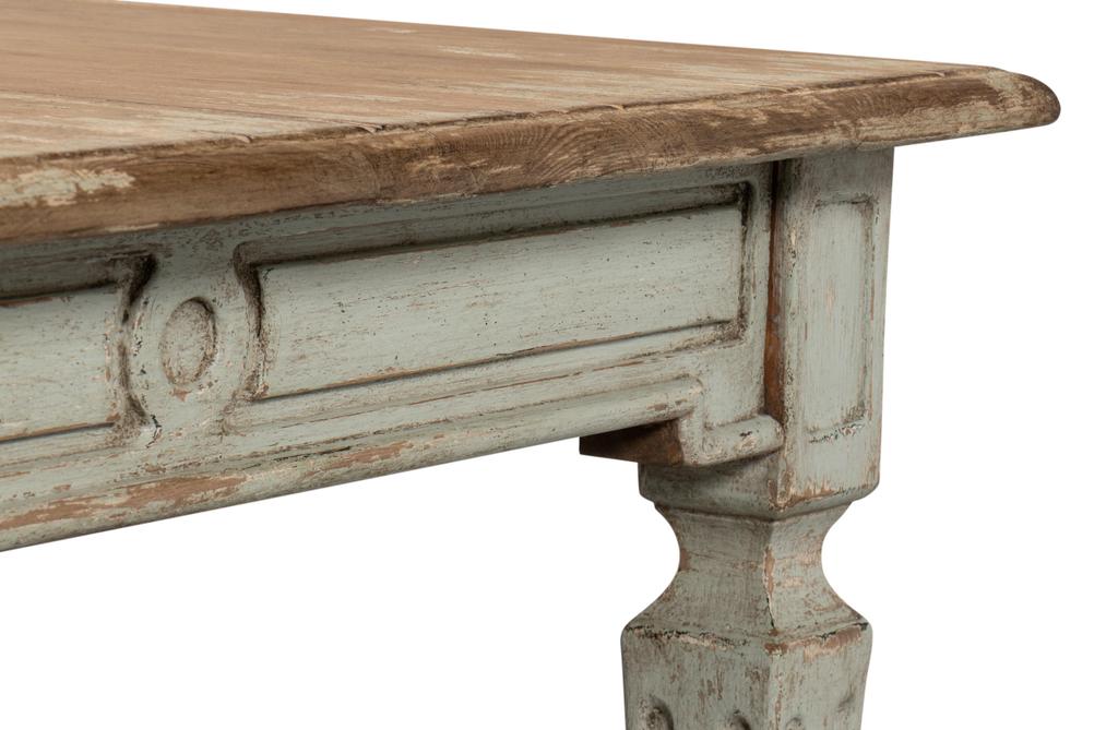 Elise Green Dining Table - Ornate Home
