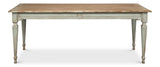 Elise Green Dining Table - Ornate Home