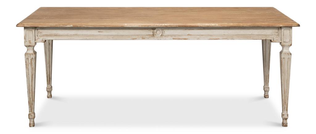 Elise Grey Dining Table - Ornate Home