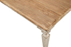 Elise Grey Dining Table - Ornate Home