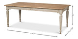 Elise Grey Dining Table - Ornate Home