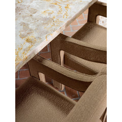 Elise Ochre Dining Chair - Ornate Home
