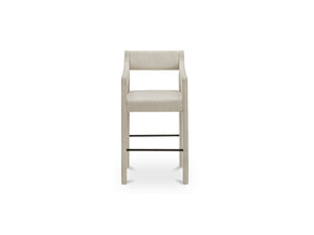 Elise Stripe Counter Stool - Ornate Home