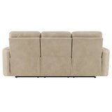 Elison Dark Beige Motion Sofa - Ornate Home