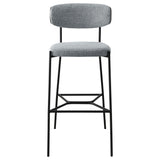 Elison Grey Bar Stool (Set of 2) - Ornate Home