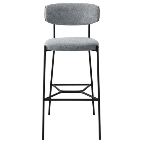 Elison Grey Bar Stool (Set of 2) - Ornate Home