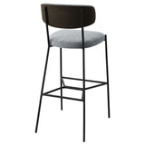 Elison Grey Bar Stool (Set of 2) - Ornate Home