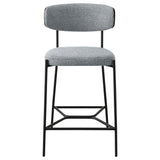 Elison Grey Counter Height Bar Stool (Set of 2) - Ornate Home