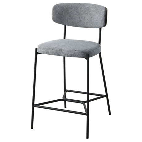 Elison Grey Counter Height Bar Stool (Set of 2) - Ornate Home