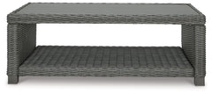 Elite Park Gray Outdoor Coffee Table - Ornate Home