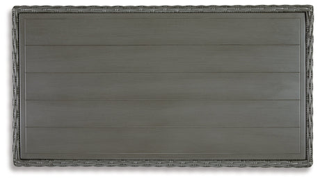 Elite Park Gray Outdoor Coffee Table - Ornate Home