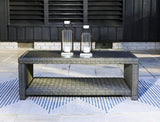 Elite Park Gray Outdoor Coffee Table - Ornate Home