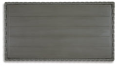 Elite Park Gray Outdoor Coffee Table and End Table - Ornate Home