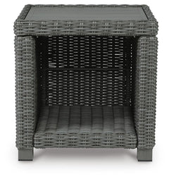 Elite Park Gray Outdoor Coffee Table and End Table - Ornate Home
