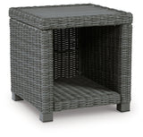 Elite Park Gray Outdoor End Table - Ornate Home