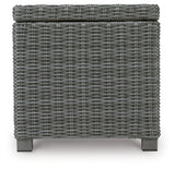 Elite Park Gray Outdoor End Table - Ornate Home