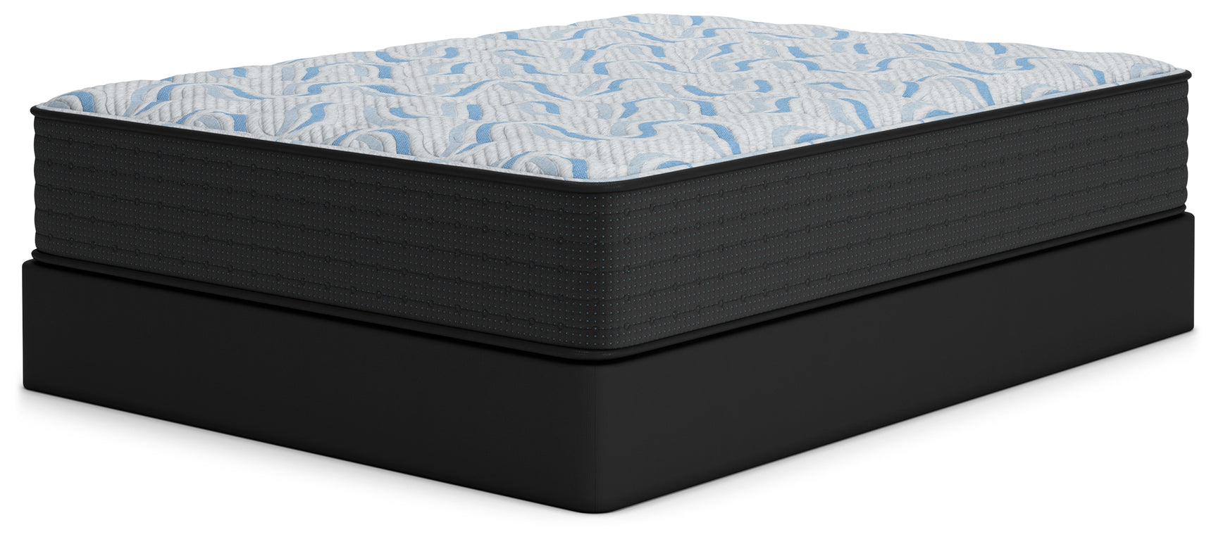 Elite Springs Firm Gray/Blue King Mattress - Ornate Home