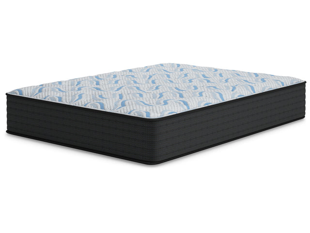 Elite Springs Firm Gray/Blue Twin Mattress - Ornate Home